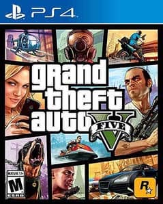 GTA-5 PS-4 CD new condition