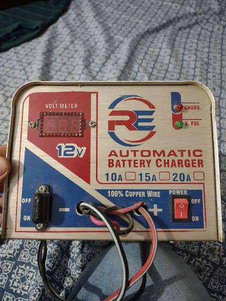 automatic battery charger 12V 20A 4