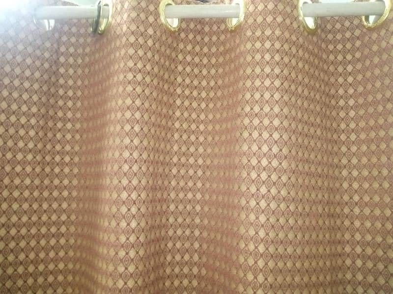 6 pieces curtain , each 1500 ( size:- 7.5ft length, 4.25ft churai) 2