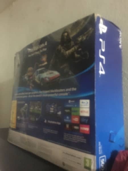 ps4 fat with box with and with one disk exchange possible with moboile 5