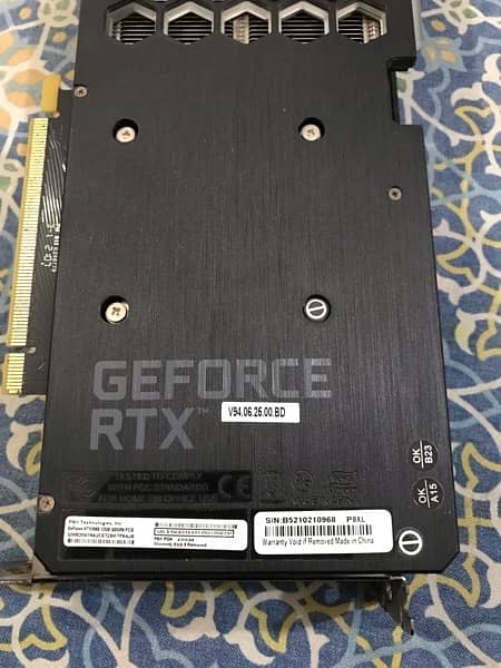 PNY GeForce Nvidia RTX 3060 12GB. 6