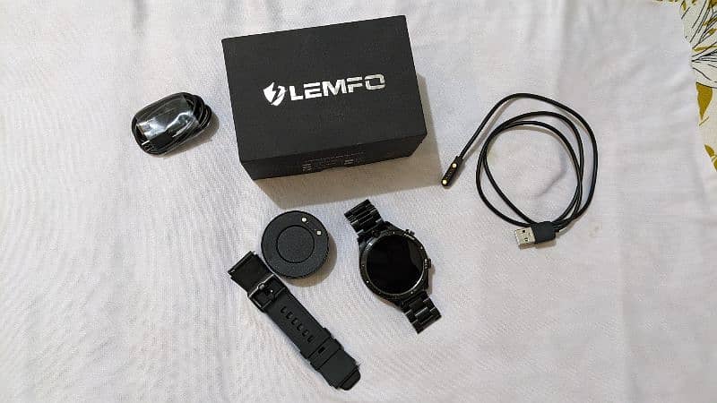 LEMFO LEM 15 Original Smart Watch 4G Sim Calling GPS Heart Rate Sensor 2