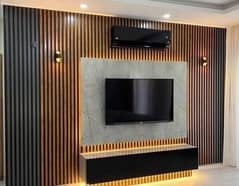 wallpaper media wall flooring ceiling Pvc panel available in Islamabad