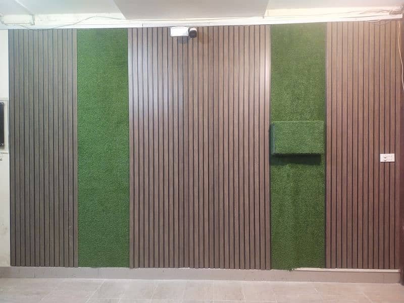 wallpaper media wall flooring ceiling Pvc panel available in Islamabad 12