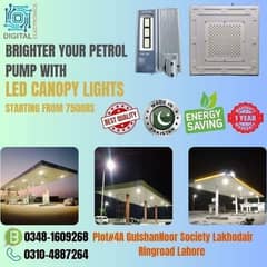 Canopy lights for Petrol pumps