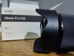 Sigma 20mm f/1.4 DG DN (Box Packed) New Sony E-Mount