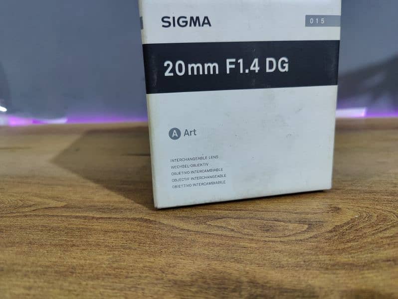 Sigma 20mm f/1.4 DG DN (Box Packed) New Sony E-Mount 7