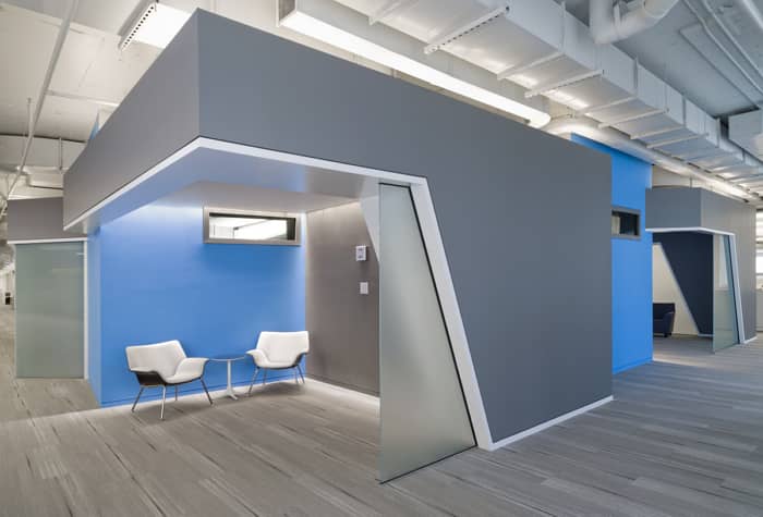 GYPSUM BOARD OFFICE PARTITION | DRYWALL & GLASS PARTITION  | CEILING 19