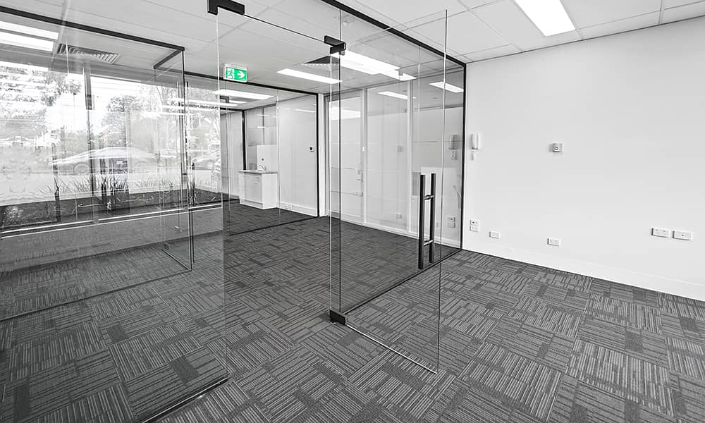 GYPSUM BOARD OFFICE PARTITION | DRYWALL & GLASS PARTITION  | CEILING 12