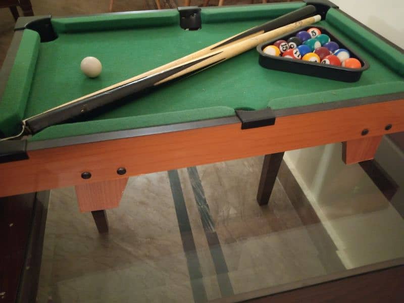 kids toy snooker pool table 12"-18" 0
