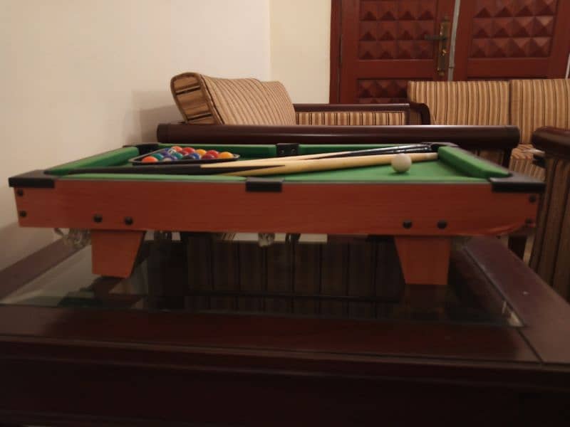 kids toy snooker pool table 12"-18" 5