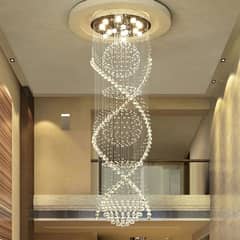Chandeliers Crystal Double Height