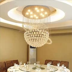 Chandeliers Crystal Double Height