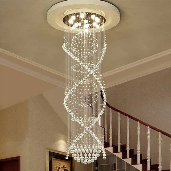 Chandeliers Crystal Double Height 5