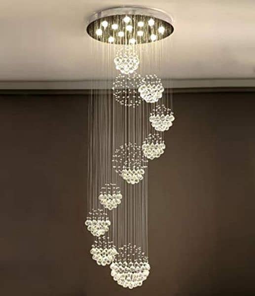 Chandeliers Crystal Double Height 7
