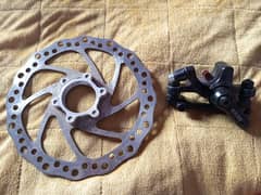 Disk brake of bicycle new condition