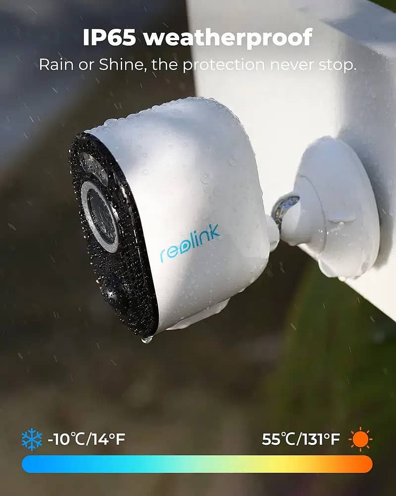 REOLINK 3 Pro, Solar, rechargeable 4MP Wireless Camera Outdoor 5