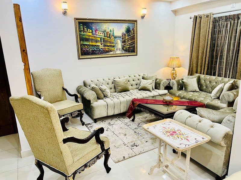 daily basis/per day/short stay apartments available in E-11 Islamabad 6