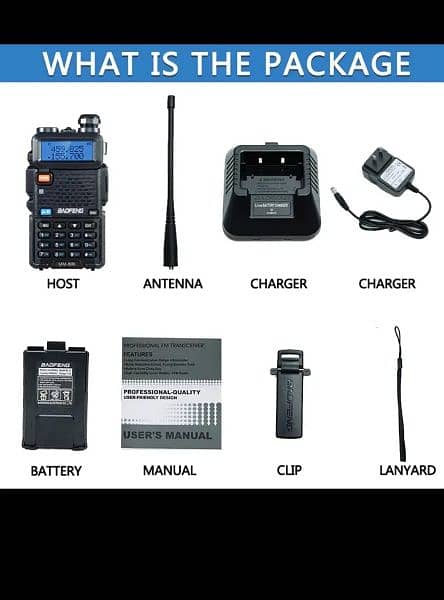 Walkie Talkie uv-5r 1