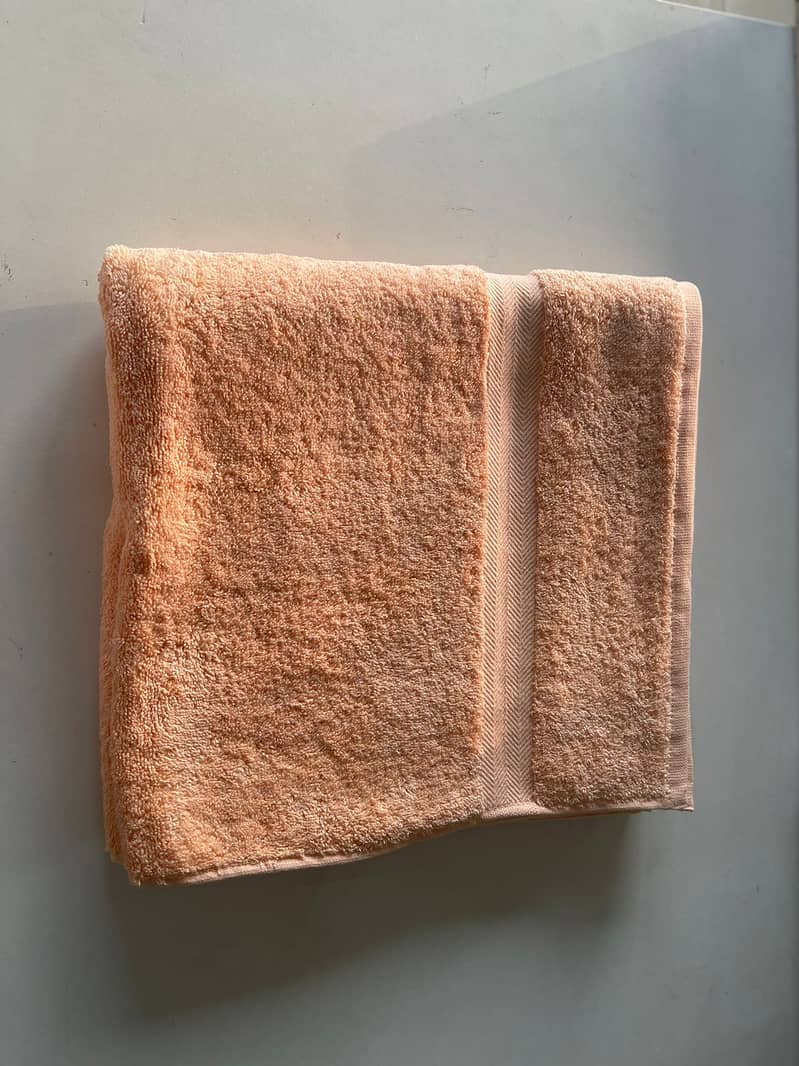bath towels, bath & spa towel pure cotton multiple size & color 18