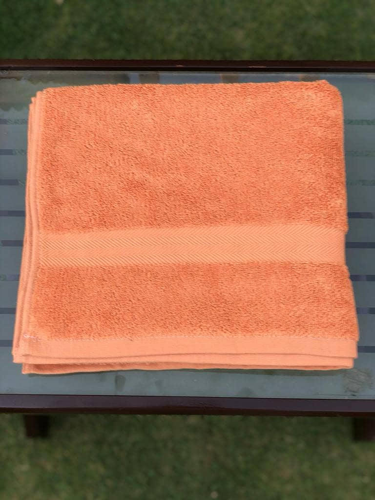 bath towels, bath & spa towel pure cotton multiple size & color 7
