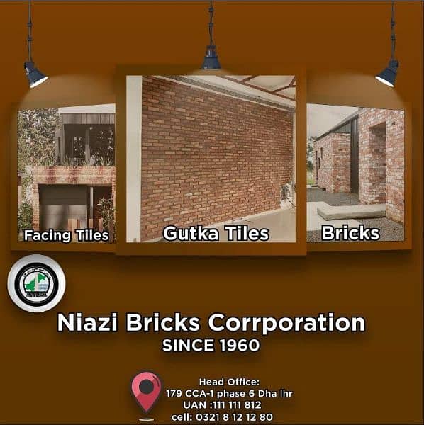Gutka Tiles For Sale - Fare Face Bricks - Mosaic Tiles In Pakistan 2