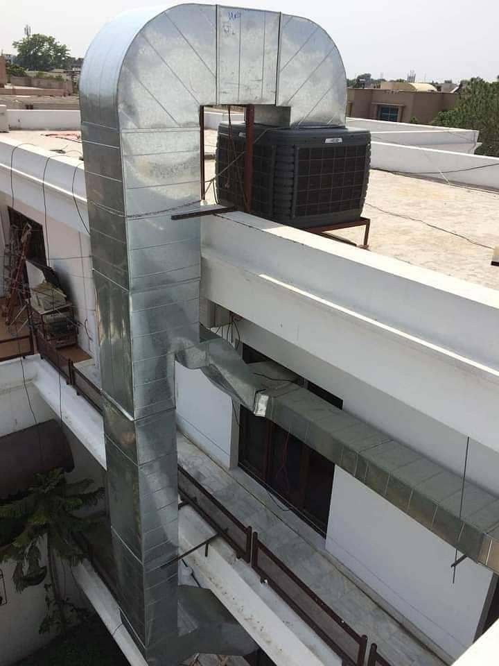Ductline,Insolation,Clading,Wooden Chimney,Duct Work Fabrication,Hood 6