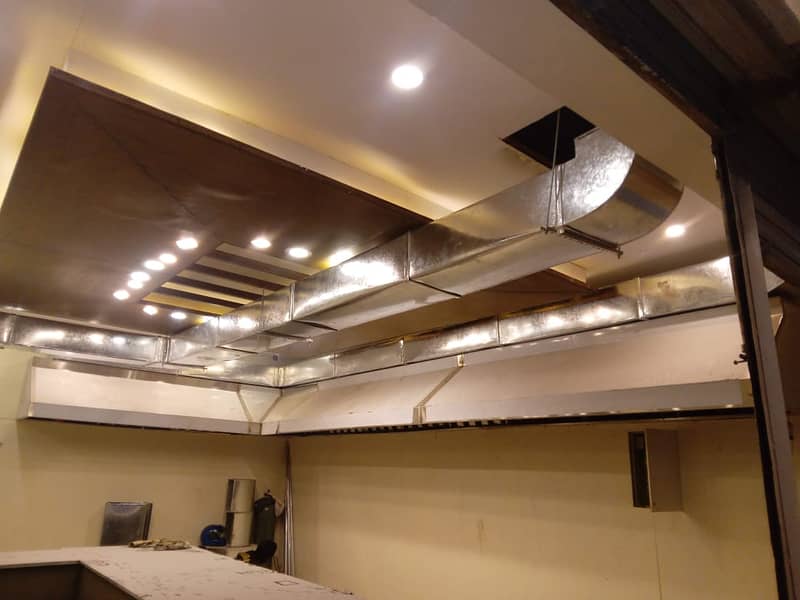 Ductline,Insolation,Clading,Wooden Chimney,Duct Work Fabrication,Hood 16