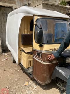 rickshaw with hood