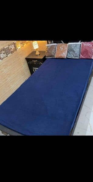 100% Water Proof Matress Zipper And Fitted Cover All Sizes Available 12