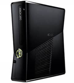 Xbox 360 slim with 3 controller