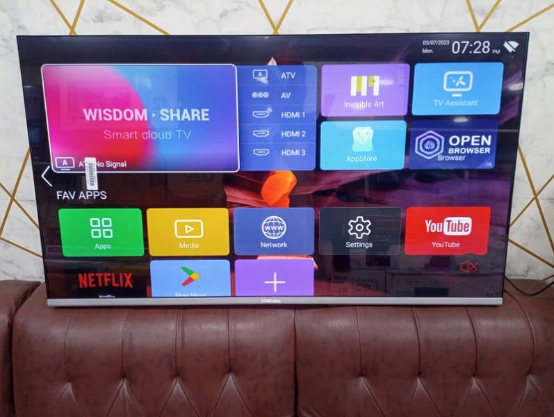 GRAND SALE LED TV 43 INCH SAMSUNG 4K ANDROID UHD 1
