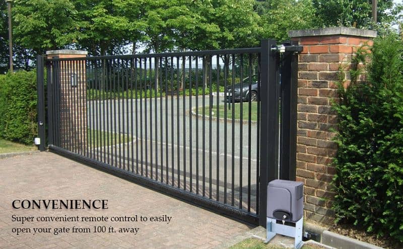 Electric Fence System, Automatic Door/Gates/Roller Shutters, Curtain 4