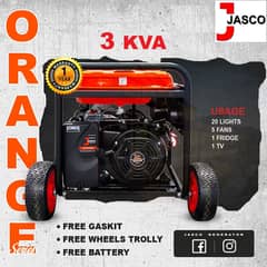Generator 3 kva Rigid by Jasco RG-5600  New with Warranty