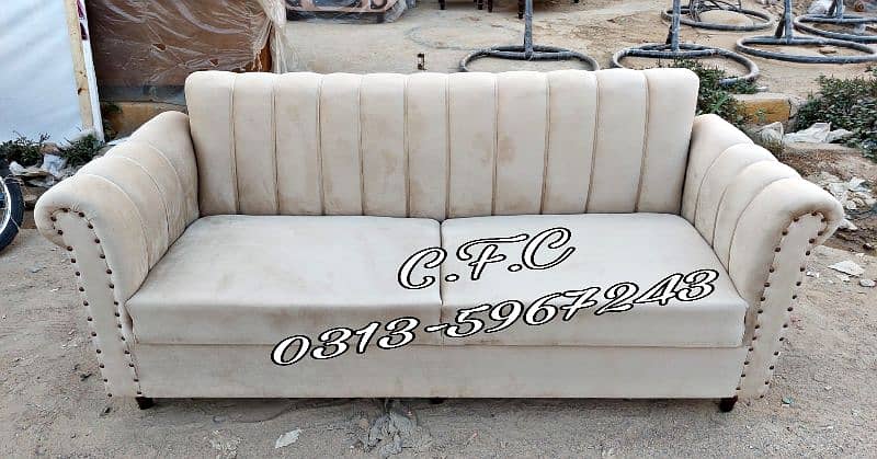 New Design sofa set for sale in karachi - L Shape sofa - sofa cumbed 1