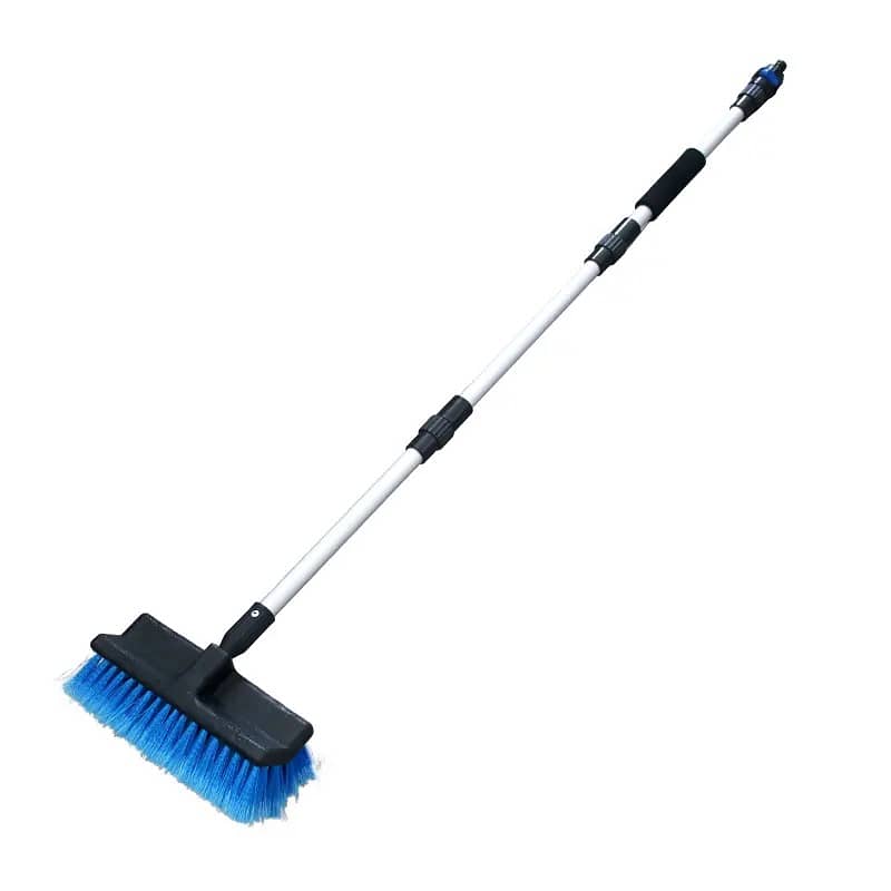 Solar cleaning telescopic brush+almunium rod 6