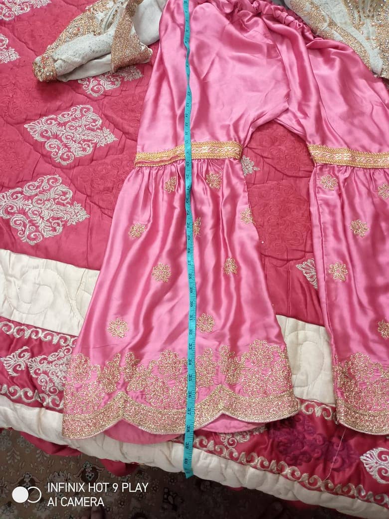 Sharara Dress | Fancy Sharara|Party Wear | Pink 3