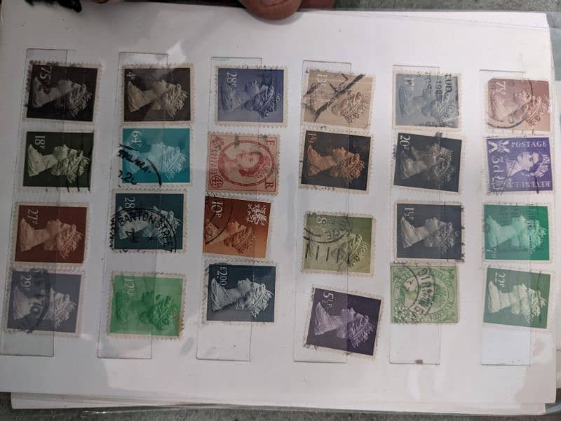England stamps 4