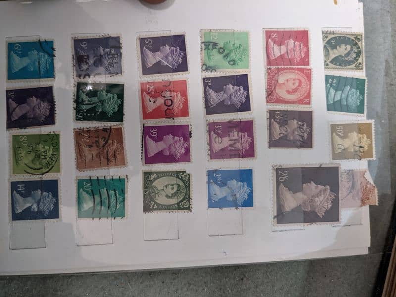 England stamps 5