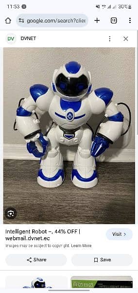 intelligent ROBOT with remote control 2