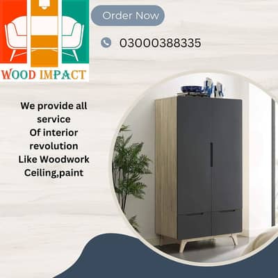 Wood Works, Carpenters Cupboard, Wardrobe, Kitchen Cabinet, interior