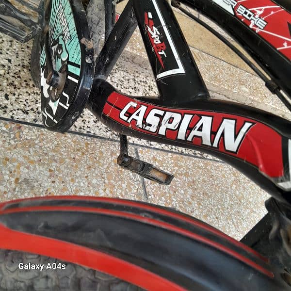 caspian sport bicycle  total ganwan  original parts available fully ok 5