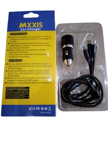 Mobile charger usb type-c ios 12 v 0