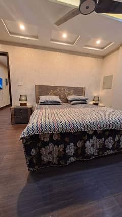 One bedroom furnished flat available for rent in bahria town Lahore
