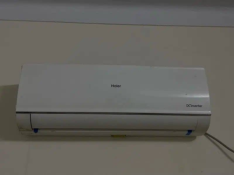 Haier 1.5 ton inverter AC heat and cool R 410 gasss 0