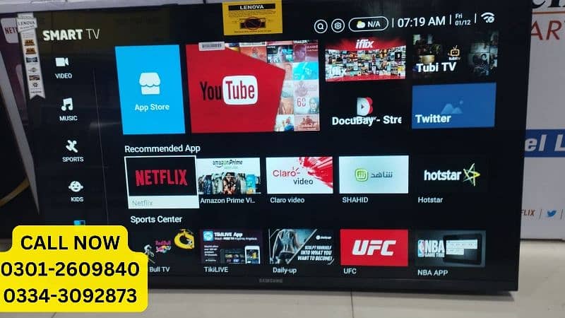 24 INCH TO 75 INCH SMART LED TV ANDROID WITH UNLIMITED YOUTUBE 3