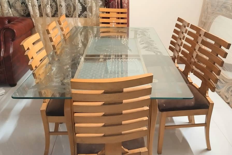 Dinning Table with 8 Chairs Modern Stylish Design 2