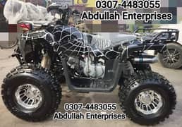 Audi model 150 size brand new zero meter 125cc ATV quad bike for sale