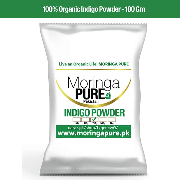 Indigo Powder Pakistan Organic Hair Dye Original 0