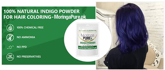 Indigo Powder Pakistan Organic Hair Dye Original 3